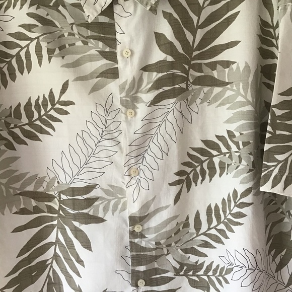 GEOFFREY BEENE XL SHORT SLEEVE TROPICAL SHIRT - Picture 6 of 7